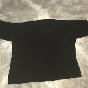 Women’s strapless off the shoulder top